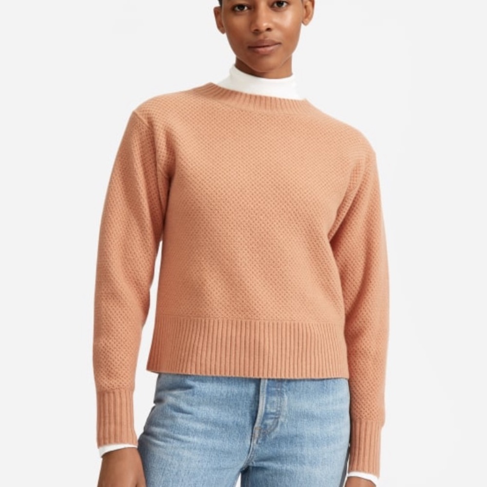 Everlane ReCashmere Stroopwafel Crew
